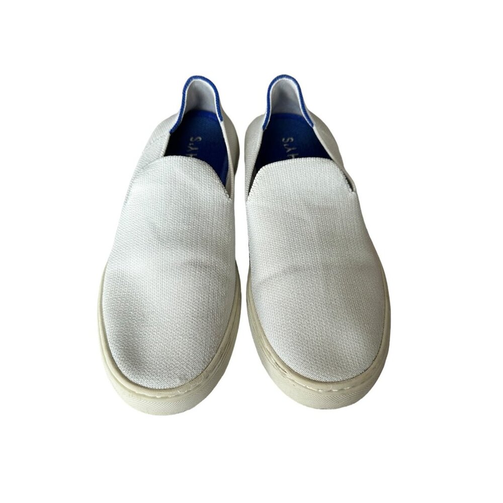 Rothy’s The Original Slip On Sneaker White‎ Womens Size 7.5
